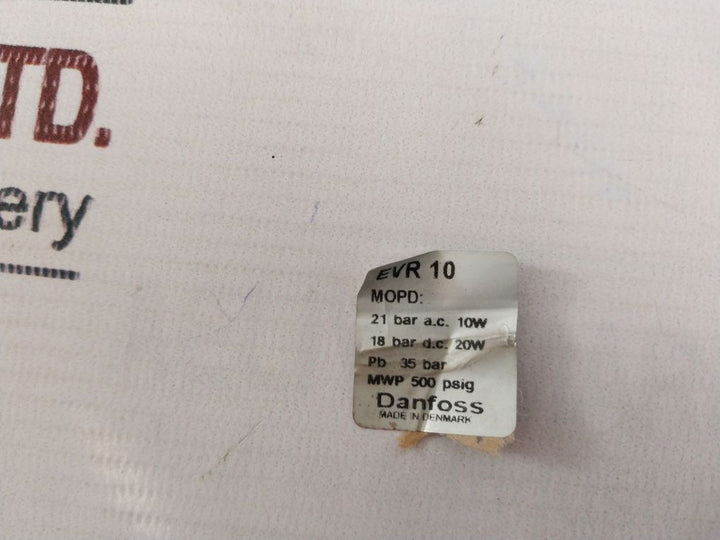 Manitowoc 83-7308-3 Water Valve Kit Model E2 24 Vac