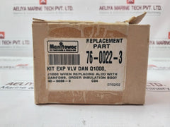 Manitowoc Ice 8250363 Expansion Valve Kit Dan Q1000