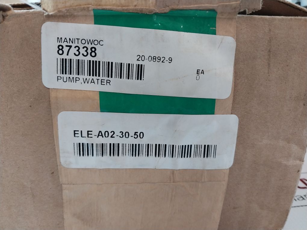 Manitowoc Msp2 2008923 Ice Machine Water Pump