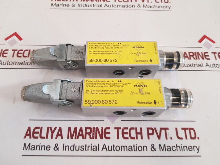 Mann Filter 59 000 60 572 Pneumatic Switch
