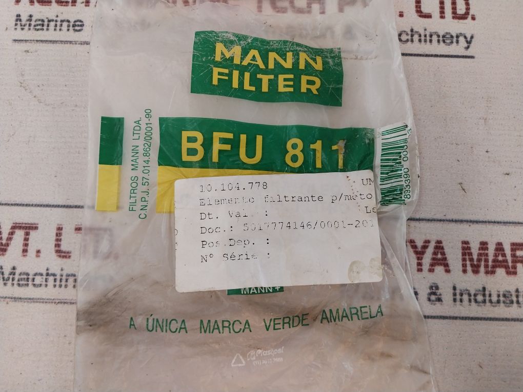 Mann Filter Bfu 811 Filter Element
