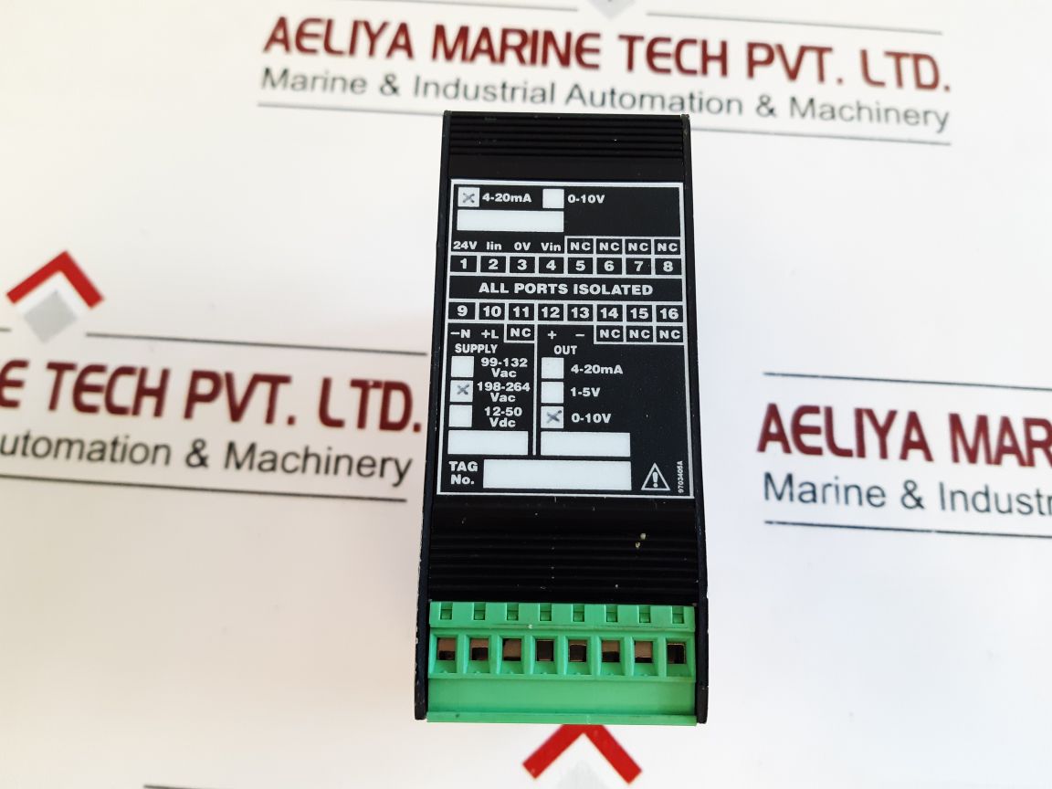 Mann Industries Sfi4-20 Ma0-10 Vdc240Vac Single Channel Isolator
