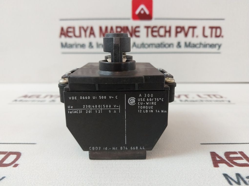 Mannesmann Demag 874 668 44 Contact Block 9A 500V