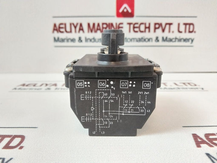 Mannesmann Demag 874 668 44 Contact Block 9A 500V