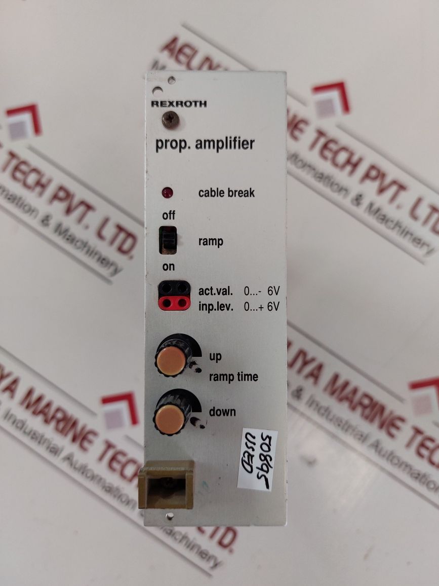 Mannesmann Rexroth Vt-3002-20/32 Control Card With Holder