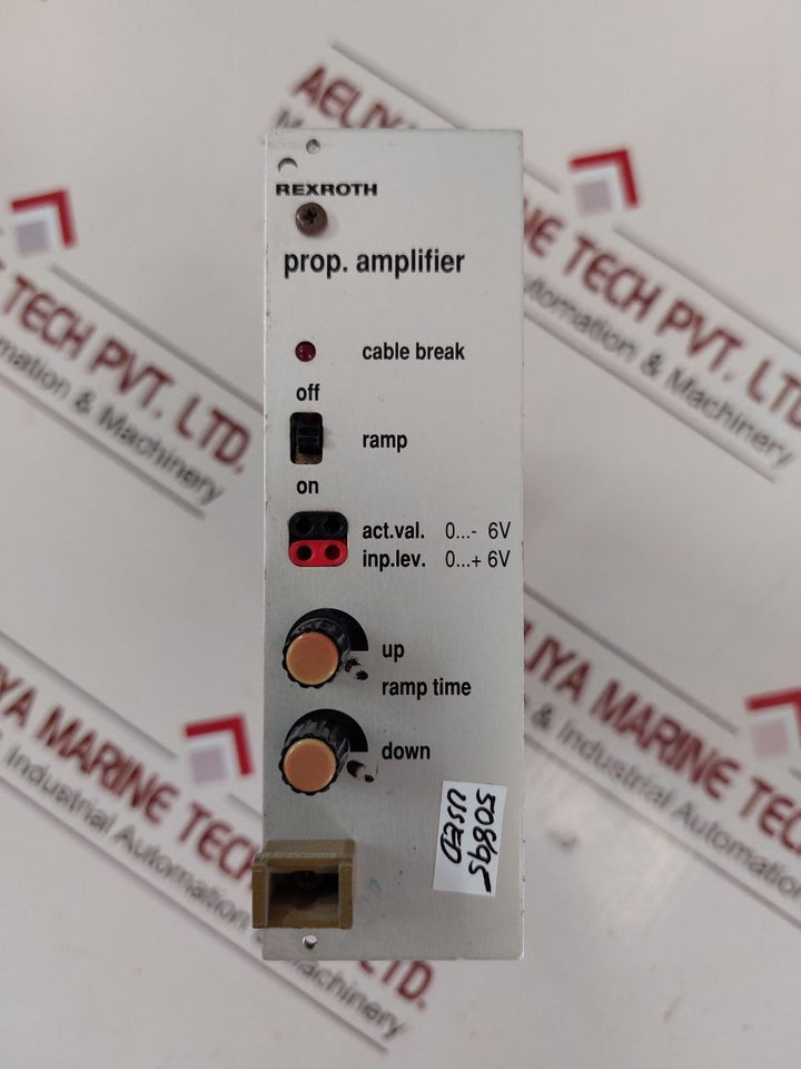 Mannesmann Rexroth Vt-3002-20/32 Control Card With Holder