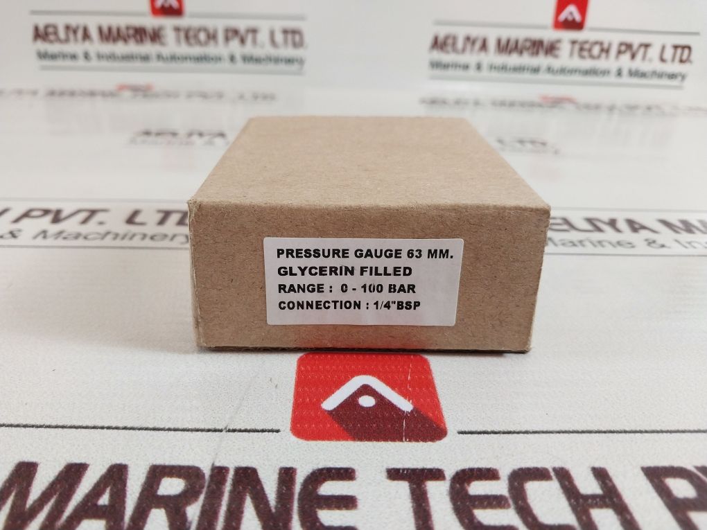 Manodruck En837-1 Pressure Gauge 63 Mm