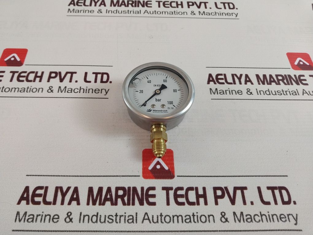 Manodruck En837-1 Pressure Gauge 63 Mm