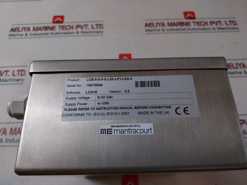 Mantracourt Lcb-0-0-0-0-ls3-lp1-lss-0 Amplifier