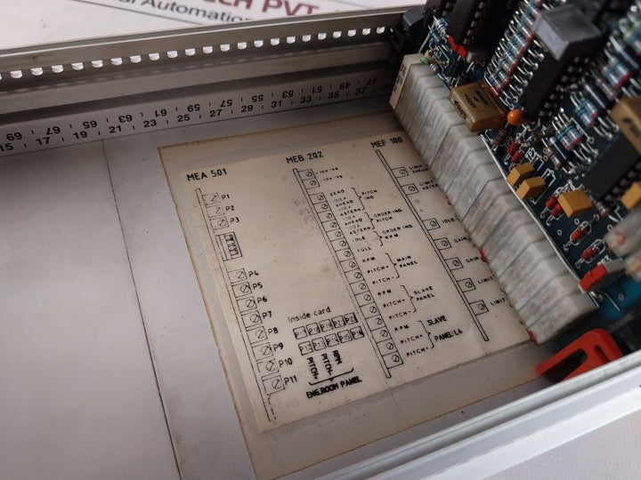Mar-el Mec 210 Control System