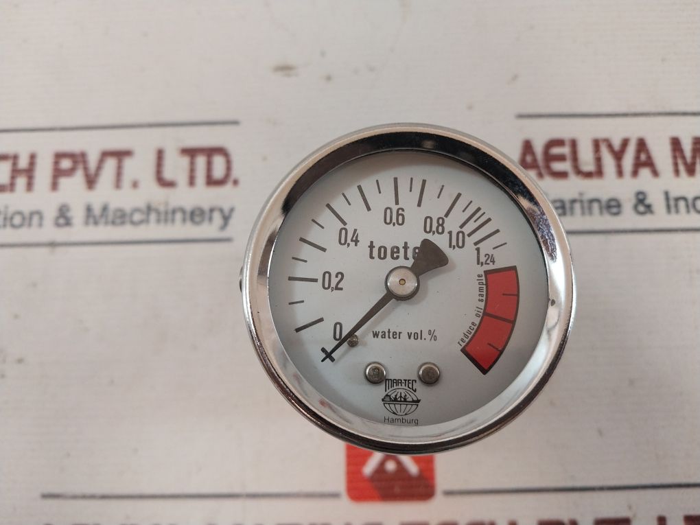Mar-tec 0-1,24 % Pressure Gauge