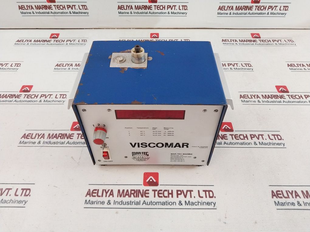 Mar-tec Viscomar Industrial Test Equipment Viscometer