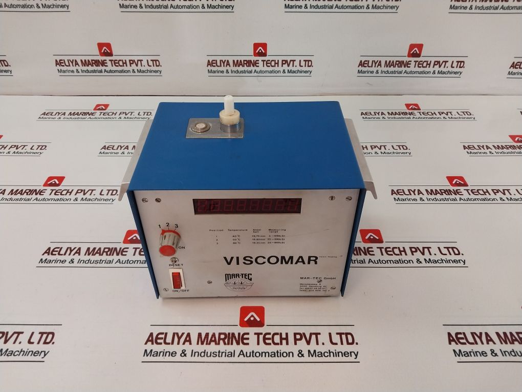 Mar-tec Viscomar Test Equipment Viscometer Maritimr 3-999Cst