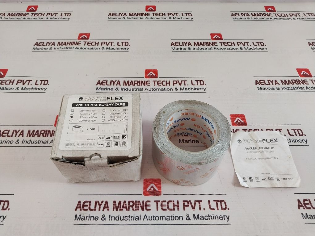 Mareflex Mf01 Antispray Tape 75Mm X 10M