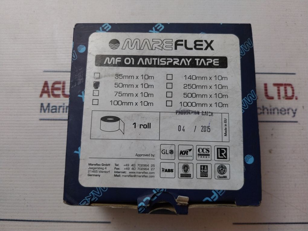 Mareflex Mf01 Anti-spray Tape 50Mm X 10M