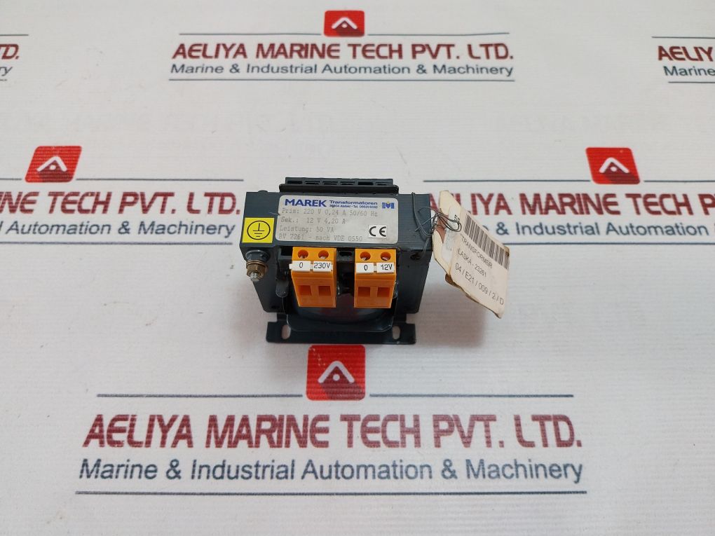 Marek 220V 0,24 A 50/60 Hz Transformer 50 Va