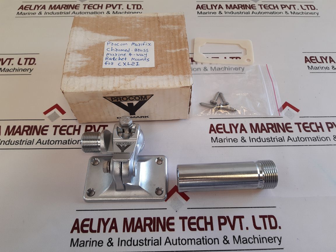 Marifix Procom Cxl21 Marine 4-way Swivel Ratchet Mount
