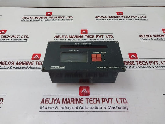 Marine Data Md74/6 Digital Compass Repeater Display Imi