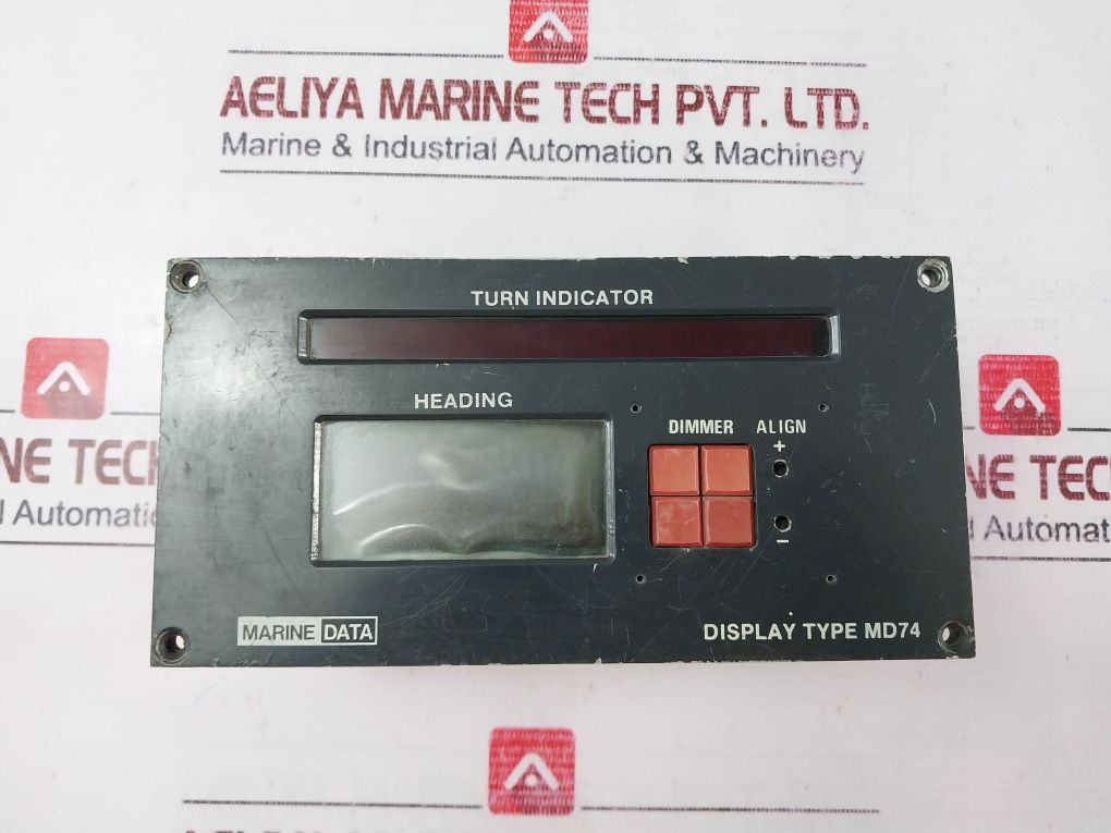 Marine Data Md74/6 Digital Compass Repeater Display Imi