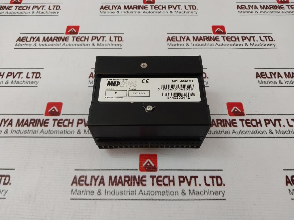 Marine Electro Process Mep 2000 Analog Input Module Mcl-08Ai.P2 ...