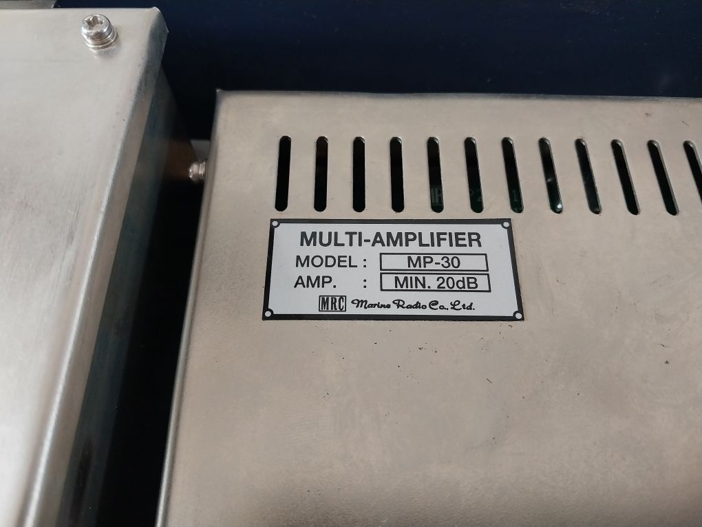 Marine Radio Cac-953 Common Aerial System With Mp-30 & Ps-020