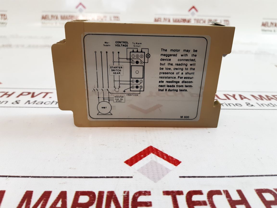 Marine safe electronics m-600 insulation fault relay