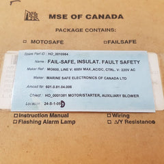 Mse Fail-safe Mgm-600 Insulation Fault Detector