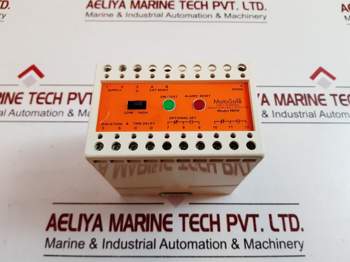 Moto-safe Mhv-6600 Insulation Fault Detector Mhv