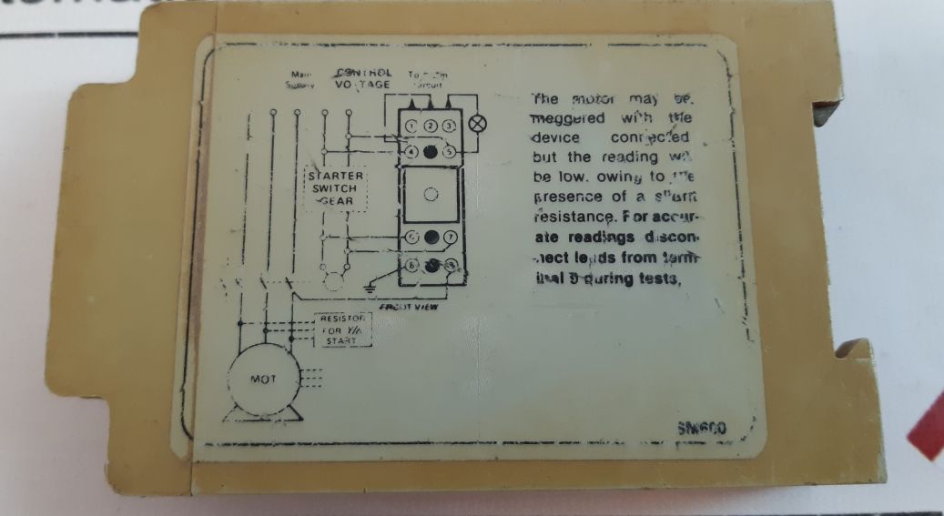 M-600 Marine Safe Electronics M-600 Insulation Fault Relay
