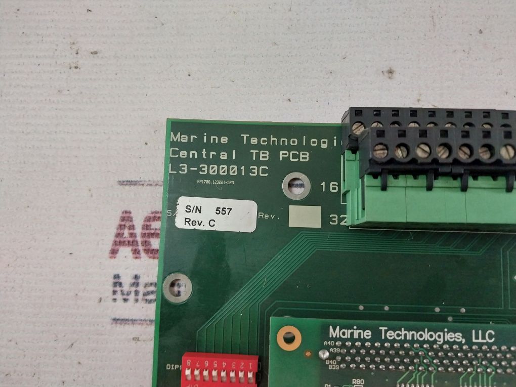 Marine Technologies L3-300013C Central Tb Pcb Rev C
