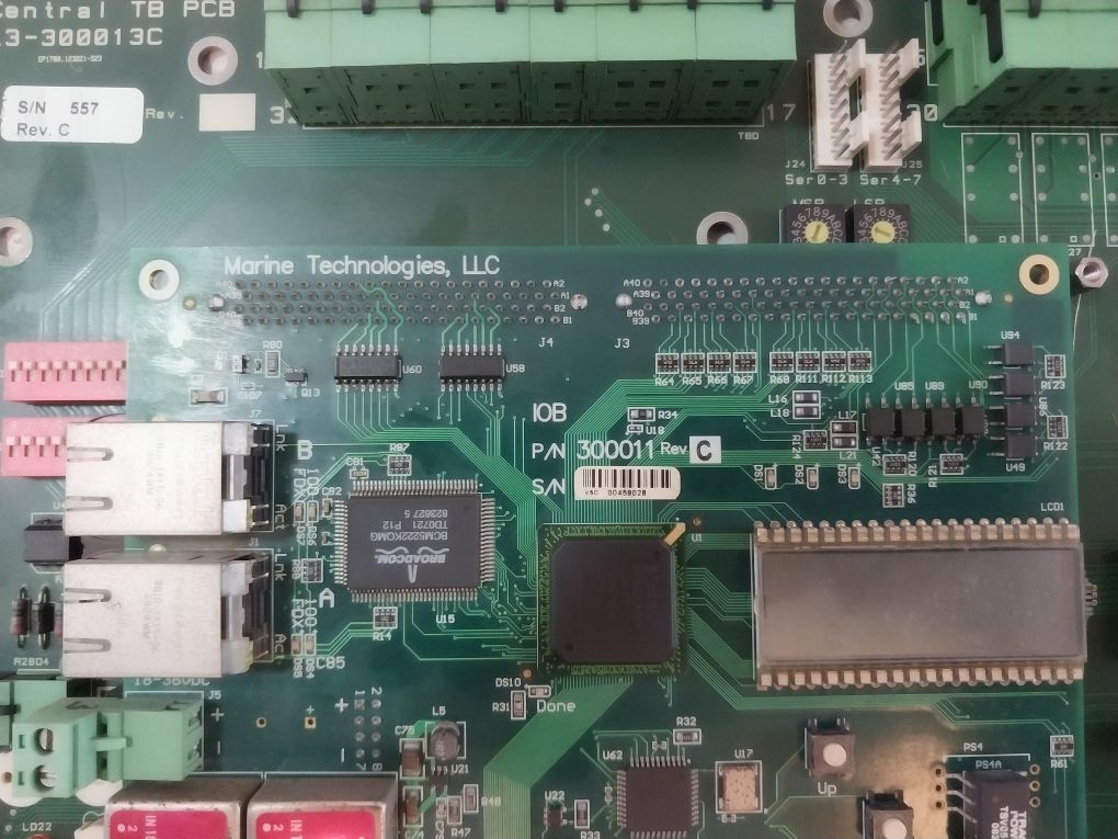 Marine Technologies L3-300013C Central Tb Pcb Rev C