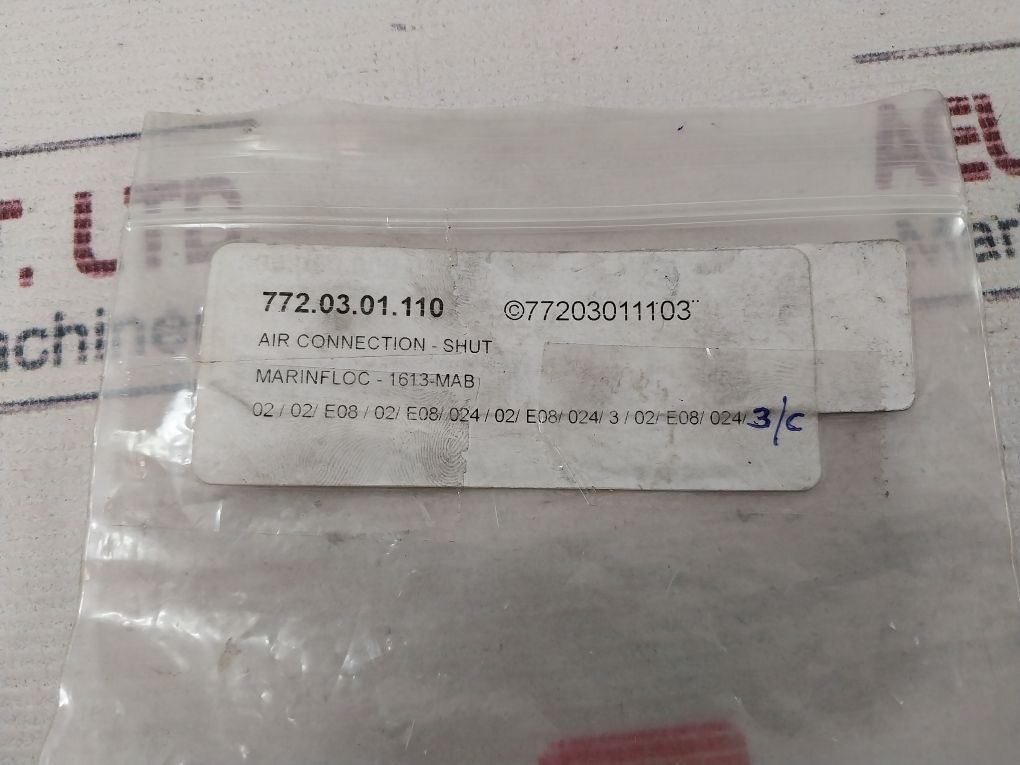 Lot Of 6X Marinfloc 1613-mab Air Connection-shut 772.03.01.110