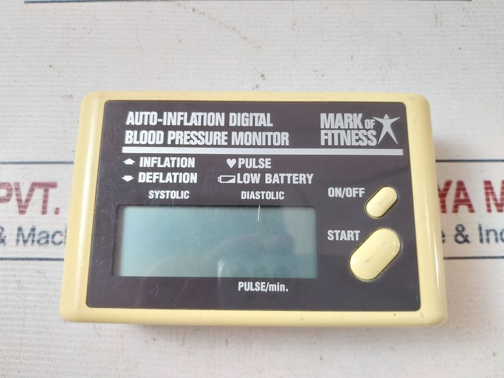 Mark Of Fitness Mf-39 Auto-inflation Digital Blood Pressure Monitor