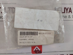 Maros Cod. 31034 Valve Vat Nc 3/4" Cold Solvent Valve 563.09.00.015