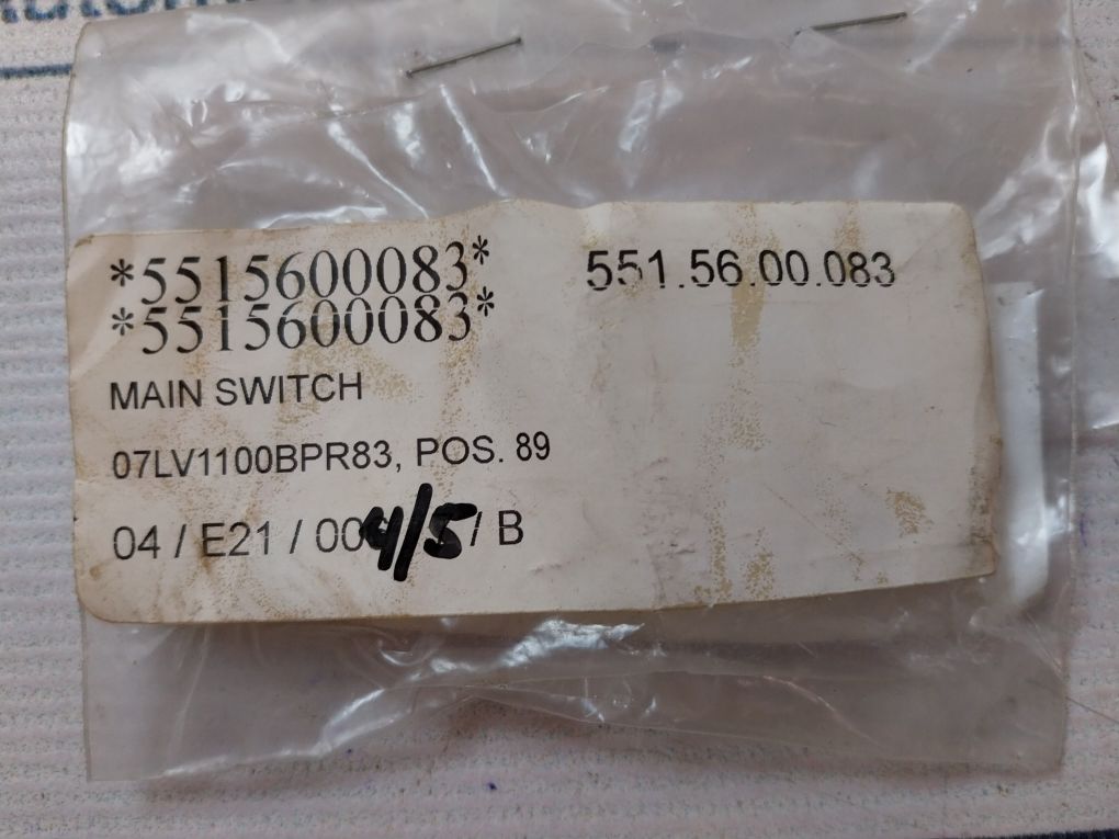 Marquardt 1670 Main Switch