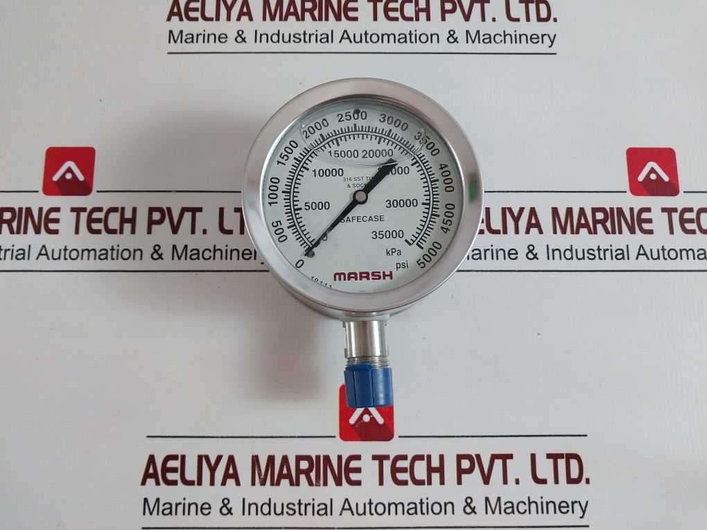 Marsh/Bellofram W9682P Gauge 0-5000 Psi