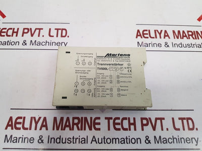 Martens Elektronik Tv500L Isolating Amplifier