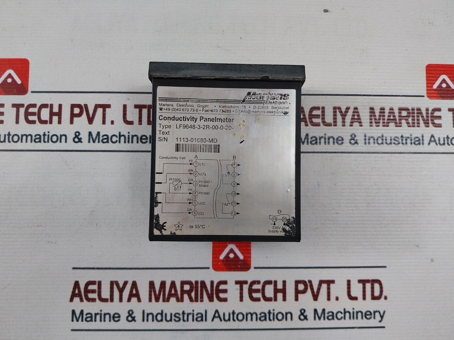 Martens Lf9648-3-2R-00-0-20 Conductivity Panelmeter