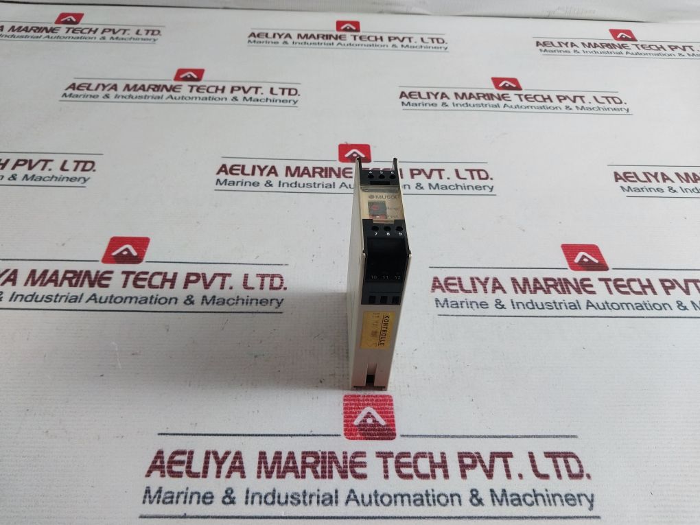 Martens Mu500-51-0 Temperature Transmitter 500V Vde0110 Gr.3