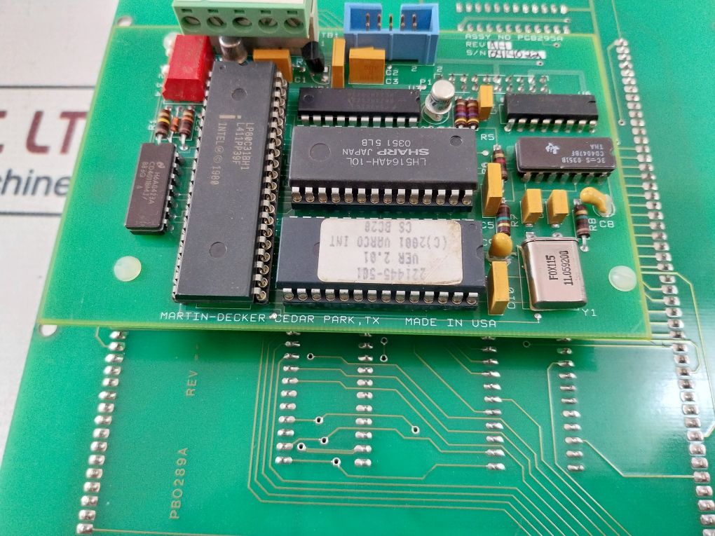 Martin-decker 219864 Meter Board Digital Console Pcb295A
