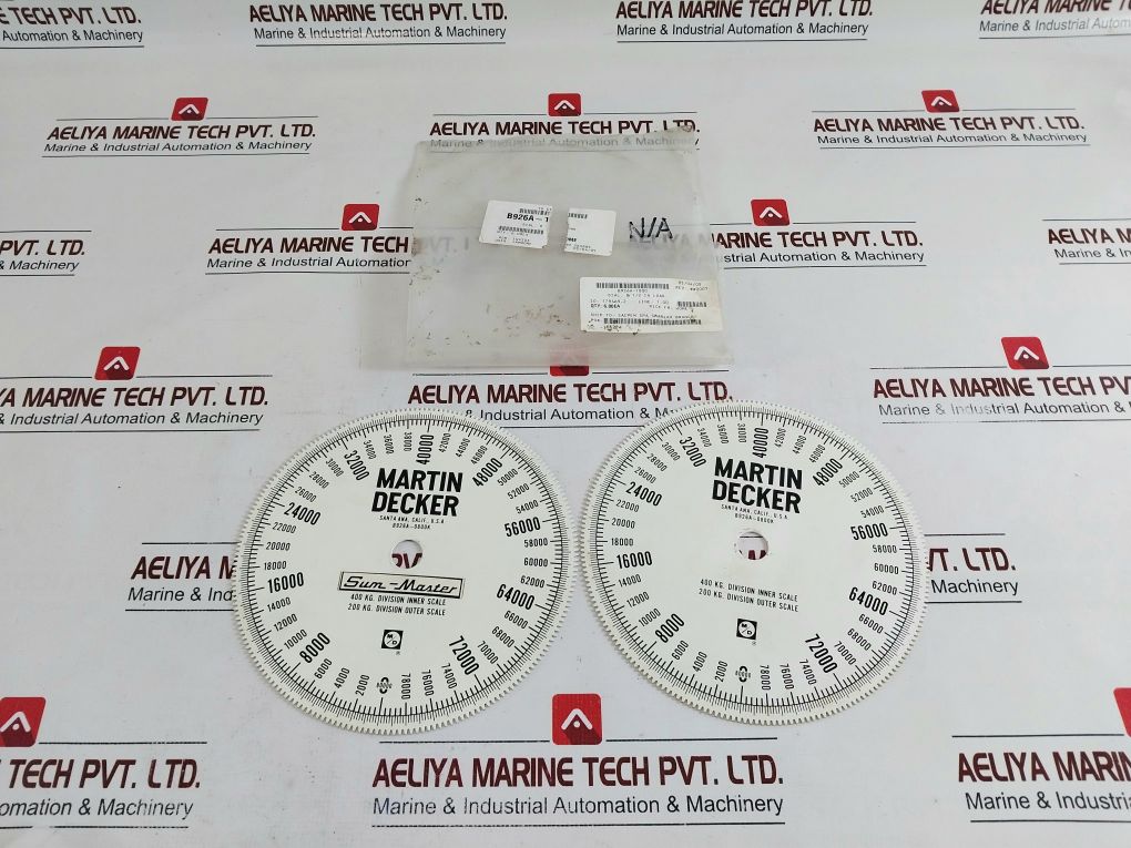 Martin Decker B926A-0800K Scale