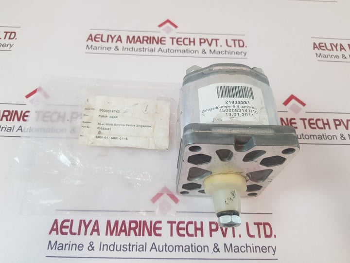 Marzocchi Alp2-d-9 Gear Pump 6,4 Cm3Rev.