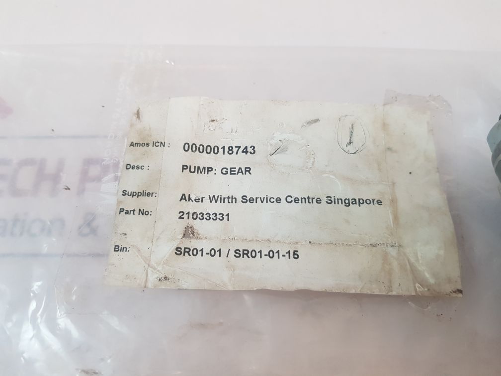 Marzocchi Alp2-d-9 Gear Pump 6,4 Cm3Rev.