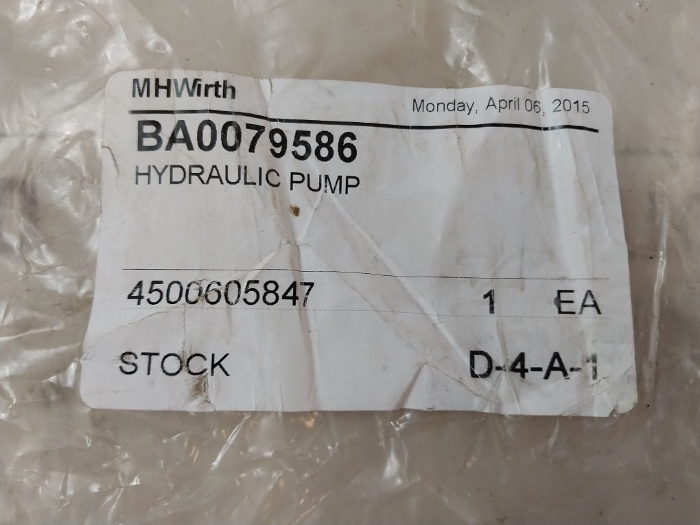 Marzocchi Alp2Bk1-s-25-e-tr-p674 Hydraulic Pump