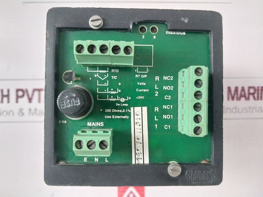 Masibus 506 Dr Trs Temperature Controller 230V Ac