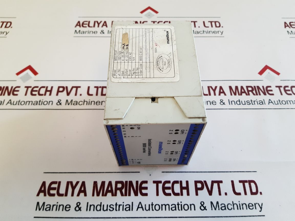 Masibus 9000 Isolated Converters 9000 Fo/P