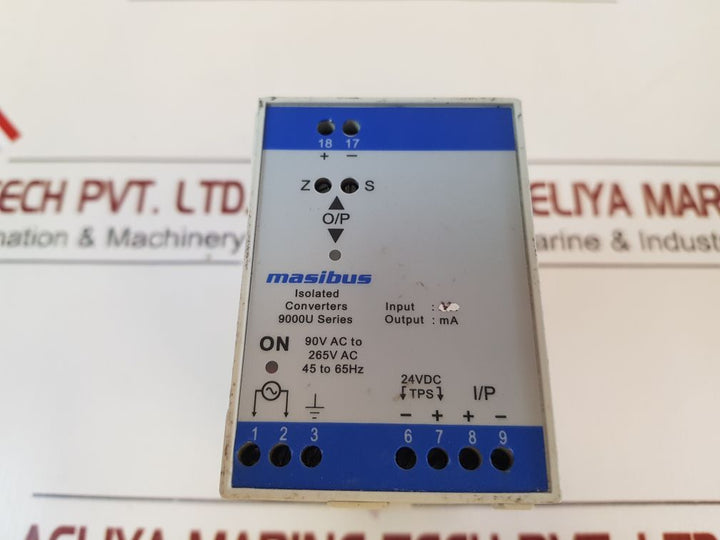 Masibus 9000U Isolated Converters 9000U-s-e-u1-1-1