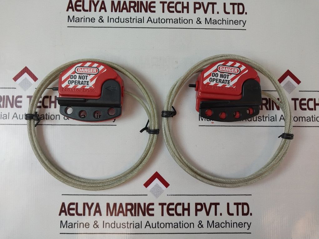 Master Lock S806 Adjustable Cable Lockout 4Mm X 6’(1.8M)