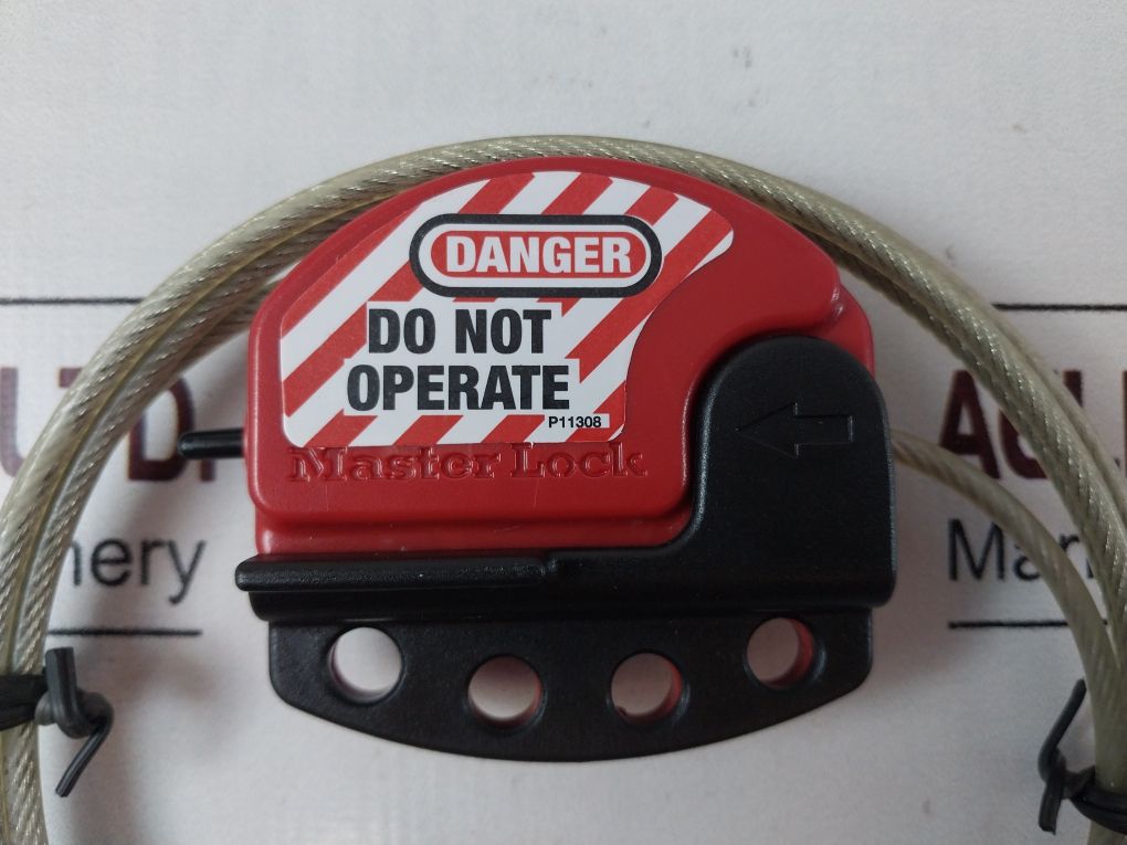 Master Lock S806 Adjustable Cable Lockout 4Mm X 6’(1.8M)