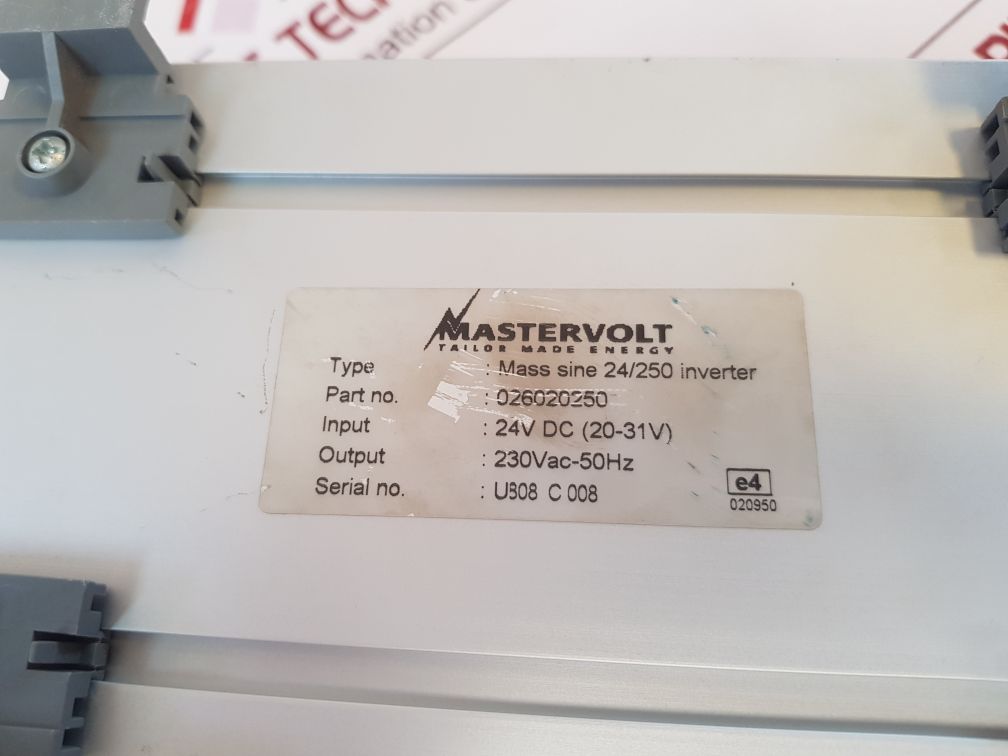 Mastervolt Mass Sine 24/250 Sine Wave Inverter 026020250